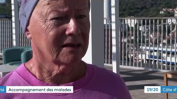 Reportage France 3-Octobre Rose